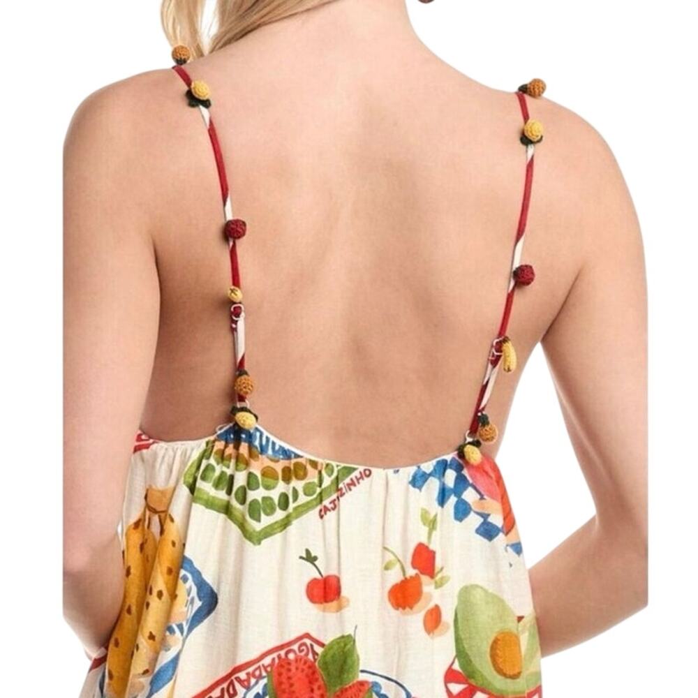 FARM RIO Mixed Picnic Maxi Dress Size XL New with Tag Sold out online - Picture 4 of 16